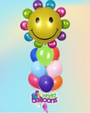 Happy Face jumbo Foil Balloon, 33 inch