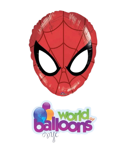 33" Spiderman Birthday Personalized Shape Balloon Bouquet