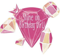 Shine on your Bday Girl Bouquet 8pc