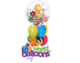 Tweety See through Balloon Bouquet