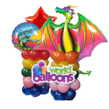 Dragon Mythical Balloon Column